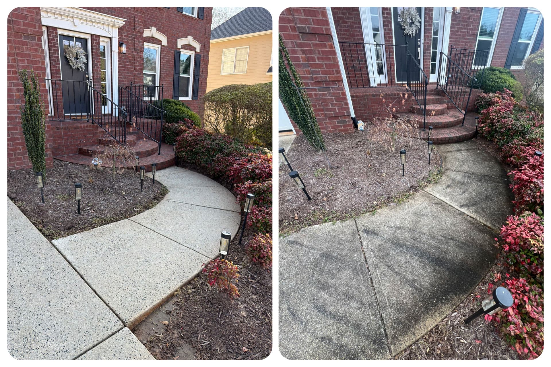 Sidewalk Makeover with Horizon Hygiene Pressure Washing image